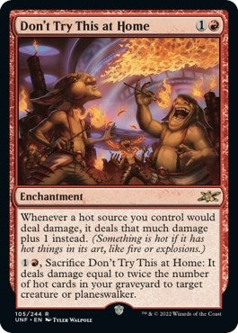 Image for Don't Try This at Home (105) - Magic: The Gathering
