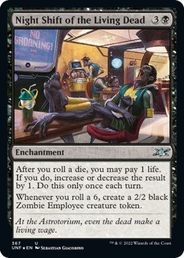 Image for Night Shift of the Living Dead (Galaxy Foil) (367) - Magic: The Gathering