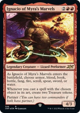 Image for Ignacio of Myra's Marvels (Galaxy Foil) (398) - Magic: The Gathering