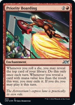 Image for Priority Boarding (Galaxy Foil) (405) (UNF) - Magic: The Gathering
