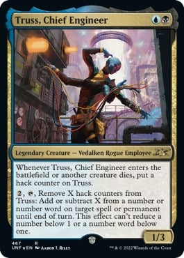 Image for Truss, Chief Engineer (Galaxy Foil) (467) - Magic: The Gathering