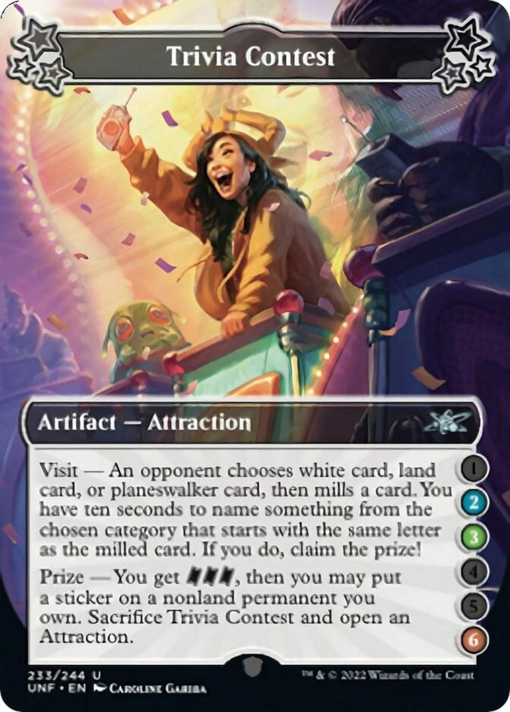 Image for Trivia Contest (2-3-6) (233) - Magic: The Gathering