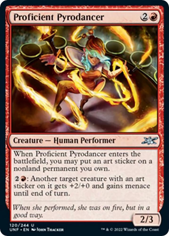 Proficient Pyrodancer (120)