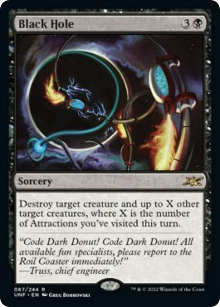 Image for Black Hole (67) (UNF) - Magic: The Gathering