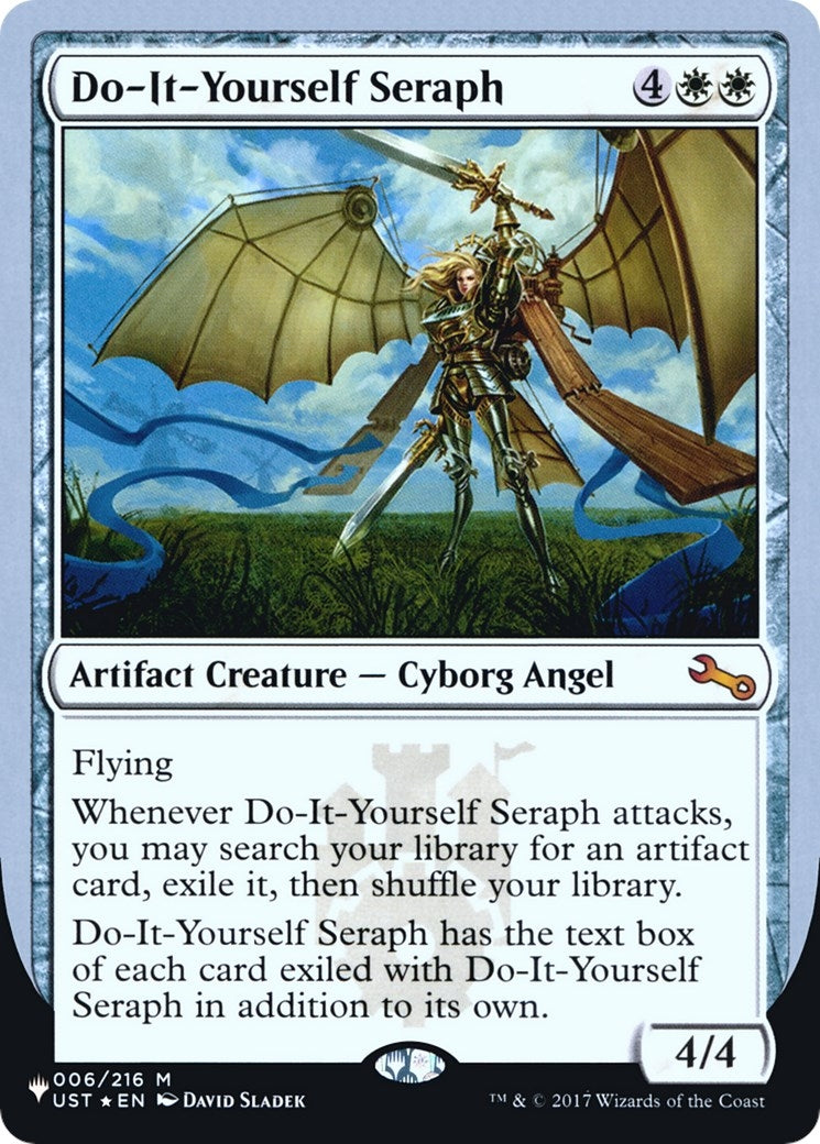 Image for Do-It-Yourself Seraph (006/216) (LIST) - Magic: The Gathering