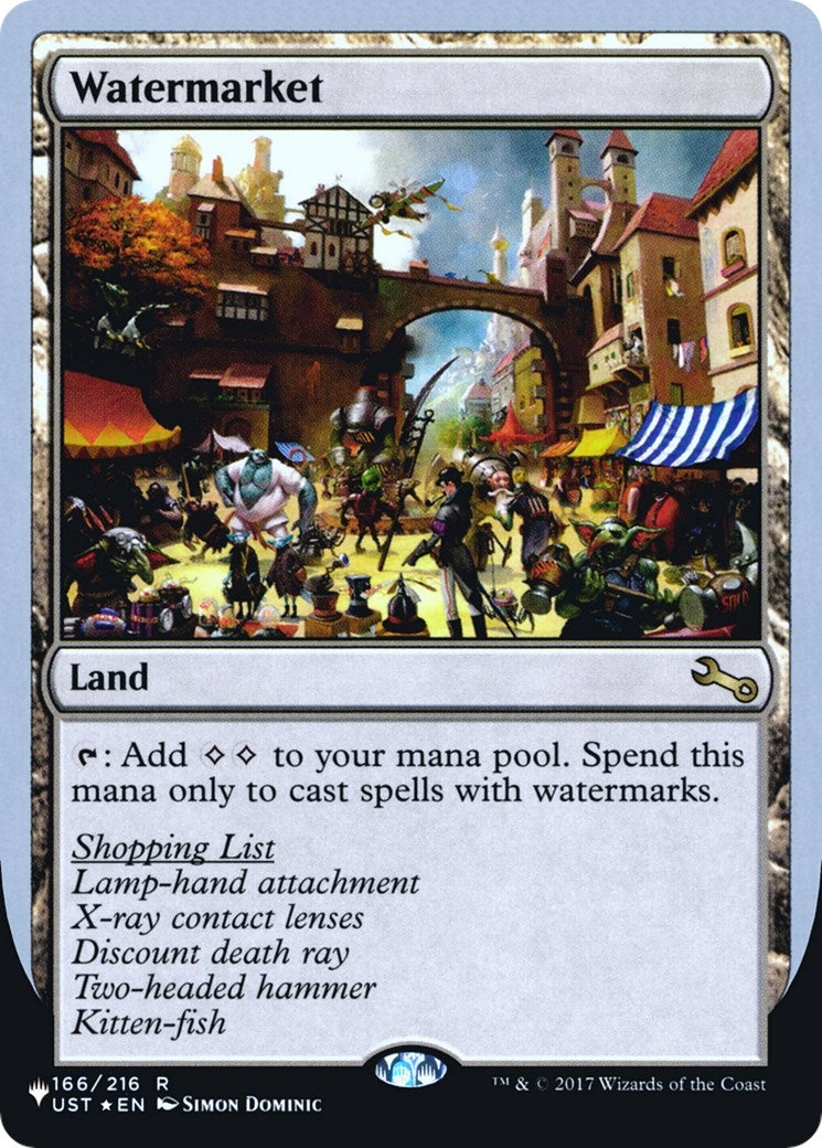 Image for Watermarket (166/216) (LIST) - Magic: The Gathering