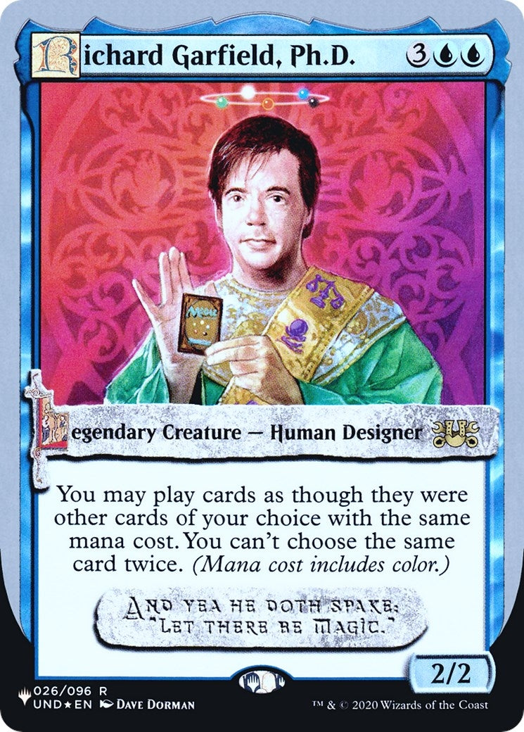 Image for Richard Garfield, Ph.D. (026/096) - Magic: The Gathering