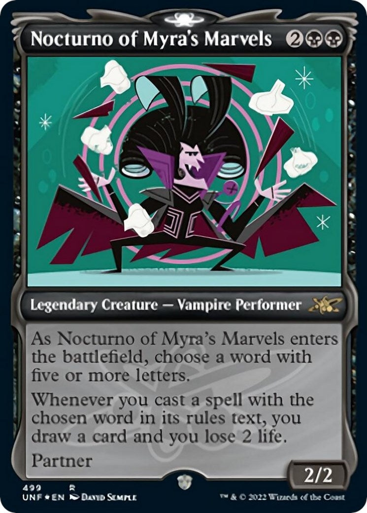 Image for Nocturno of Myra's Marvels (Showcase) (Galaxy Foil) (499) - Magic: The Gathering