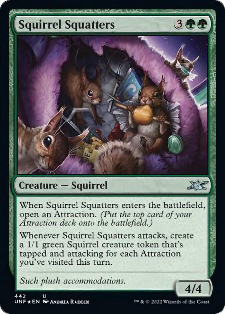 Image for Squirrel Squatters (156) - Magic: The Gathering
