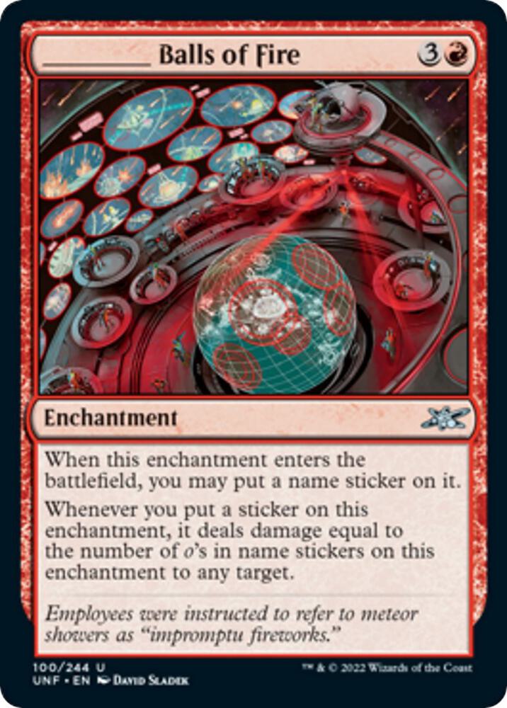 _____ Balls of Fire (100)