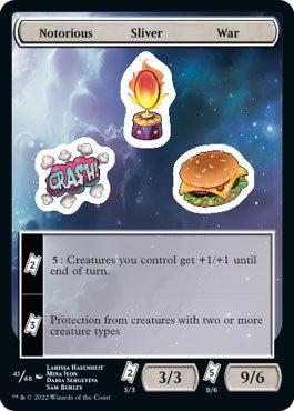 Image for Notorious Sliver War (41) - Magic: The Gathering