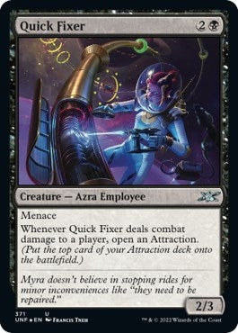 Image for Quick Fixer (Galaxy Foil) (371) (UNF) - Magic: The Gathering