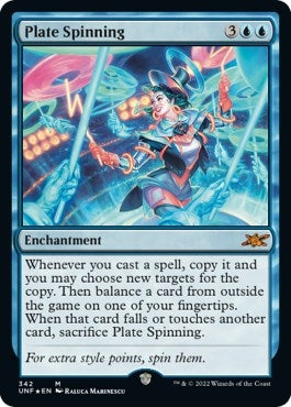 Image for Plate Spinning (Galaxy Foil) (342) (UNF) - Magic: The Gathering