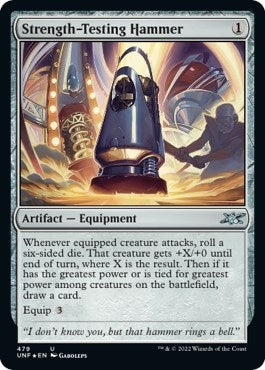 Image for Strength-Testing Hammer (Galaxy Foil) (479) - Magic: The Gathering