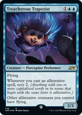 Image for Treacherous Trapezist (Galaxy Foil) (346) - Magic: The Gathering