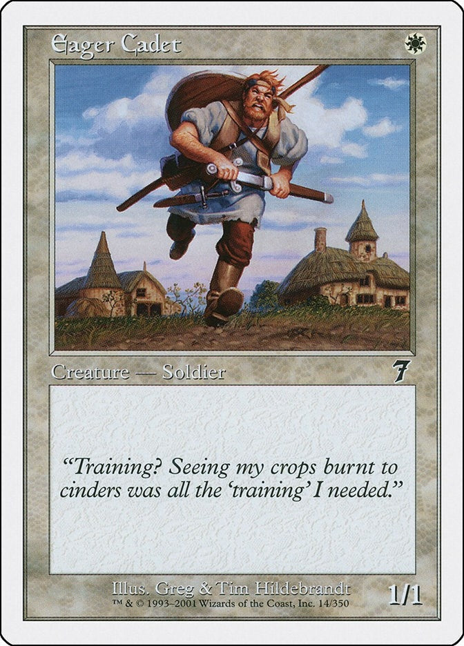 Image for Eager Cadet (14) - Magic: The Gathering