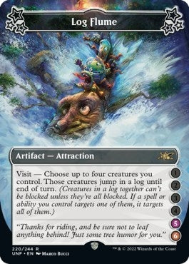 Image for Log Flume (5-6) (220) (UNF) - Magic: The Gathering