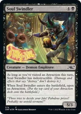 Image for Soul Swindler (Galaxy Foil) (379) (UNF) - Magic: The Gathering
