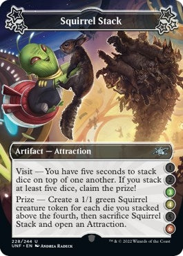 Image for Squirrel Stack (3-4-6) (228) - Magic: The Gathering