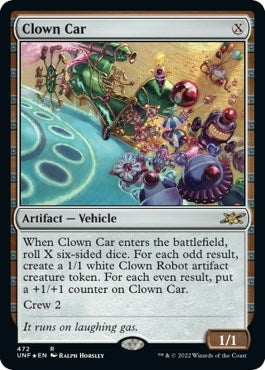 Image for Clown Car (Galaxy Foil) (472) (UNF) - Magic: The Gathering