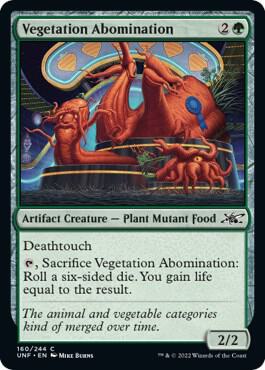 Image for Vegetation Abomination (160) - Magic: The Gathering