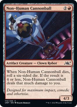Image for Non-Human Cannonball (115) - Magic: The Gathering