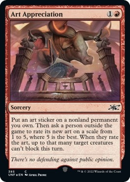 Image for Art Appreciation (Galaxy Foil) (385) - Magic: The Gathering