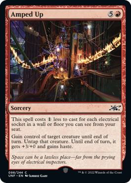 Image for Amped Up (98) (UNF) - Magic: The Gathering