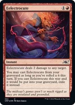 Image for Eelectrocute (Galaxy Foil) (392) (UNF) - Magic: The Gathering