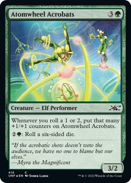 Image for Atomwheel Acrobats (Galaxy Foil) (416) (UNF) - Magic: The Gathering