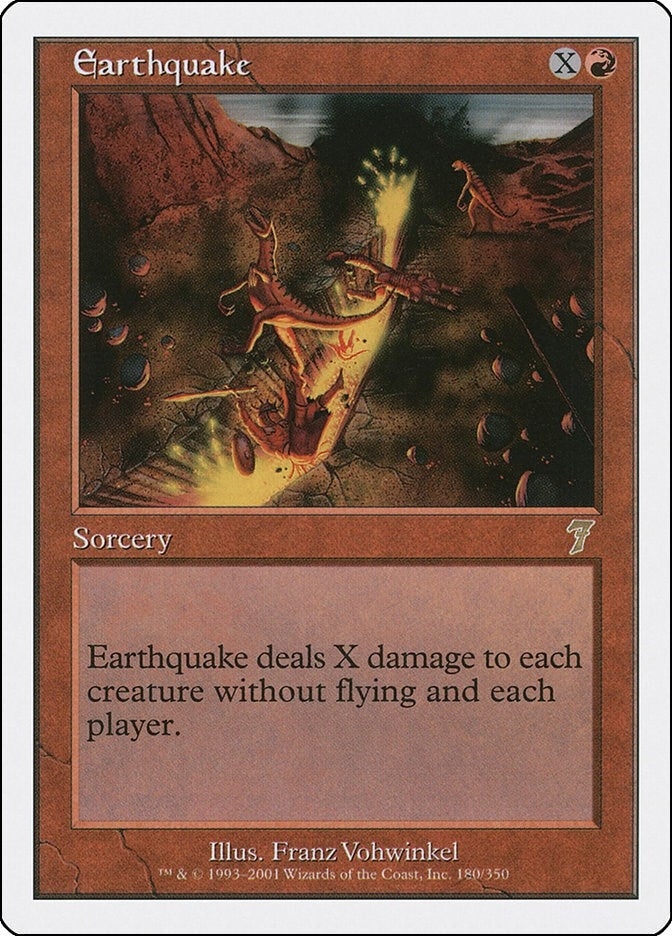 Image for Earthquake (180) - Magic: The Gathering