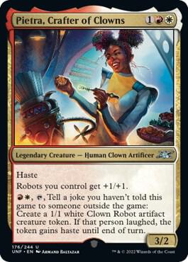 Image for Pietra, Crafter of Clowns (176) - Magic: The Gathering