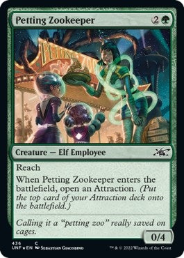 Image for Petting Zookeeper (Galaxy Foil) (436) - Magic: The Gathering