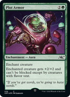 Image for Plot Armor (Galaxy Foil) (438) (UNF) - Magic: The Gathering