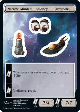 Image for Narrow-Minded Baloney Fireworks (12) - Magic: The Gathering