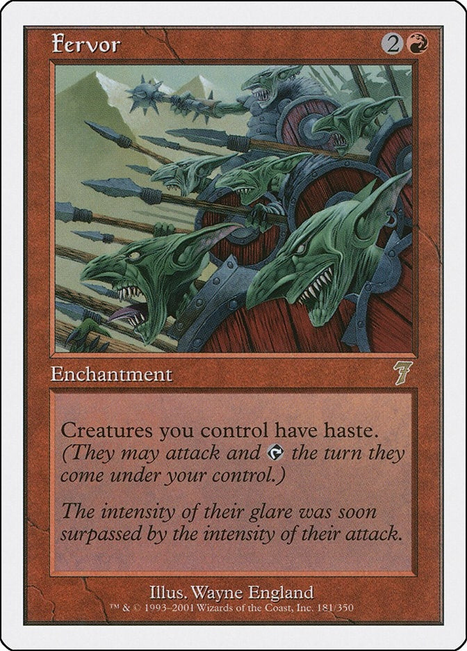 Image for Fervor (181) - Magic: The Gathering