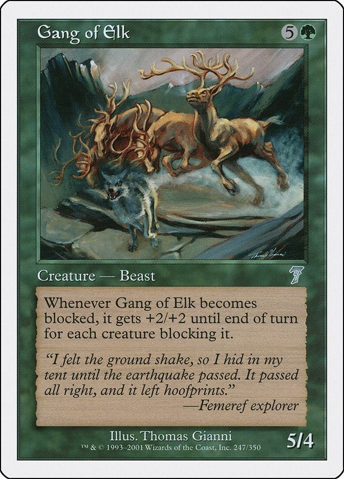 Image for Gang of Elk (247) - Magic: The Gathering