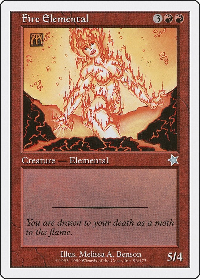 Image for Fire Elemental (96) - Magic: The Gathering