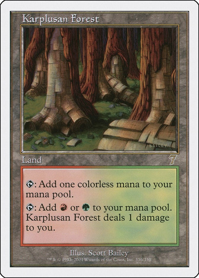 Image for Karplusan Forest (336) - Magic: The Gathering