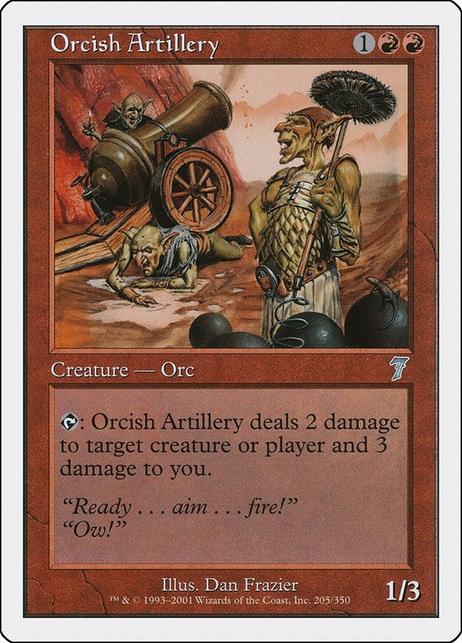 Image for Orcish Artillery (205) - Magic: The Gathering