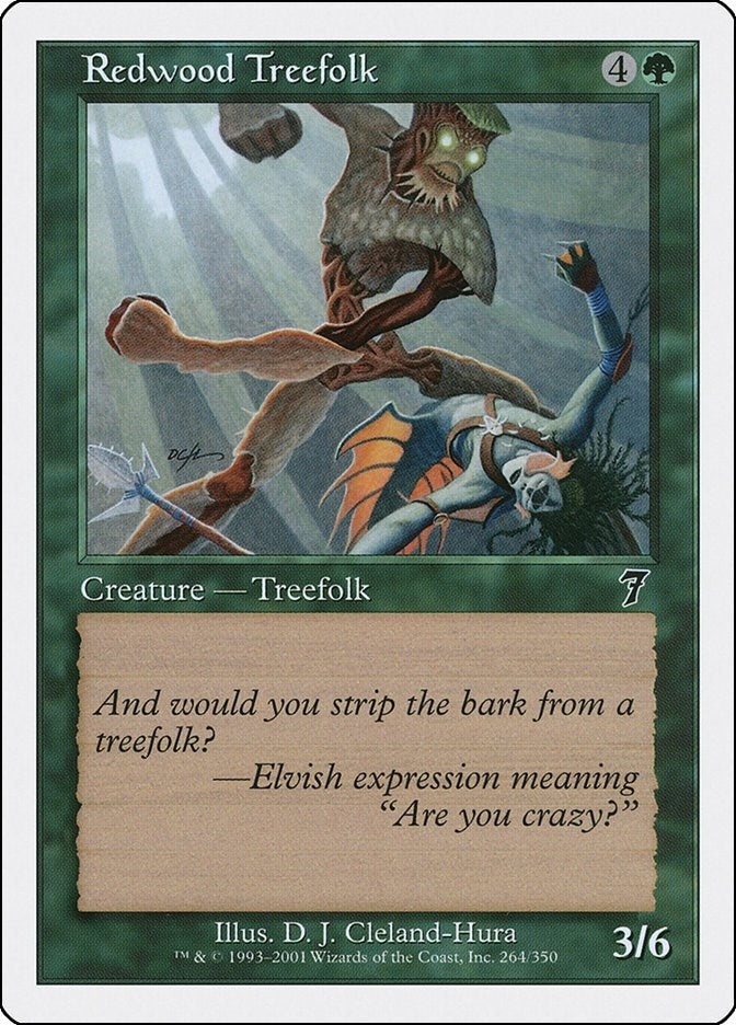 Image for Redwood Treefolk (264) - Magic: The Gathering