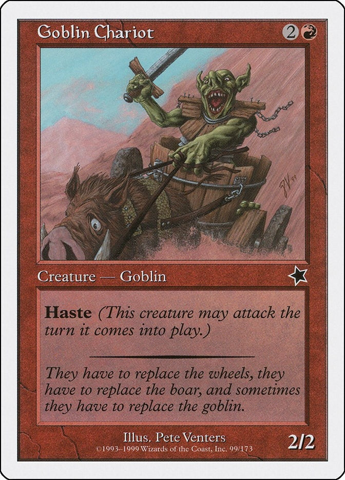Image for Goblin Chariot (99) - Magic: The Gathering
