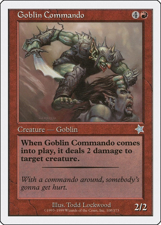 Image for Goblin Commando (100) - Magic: The Gathering