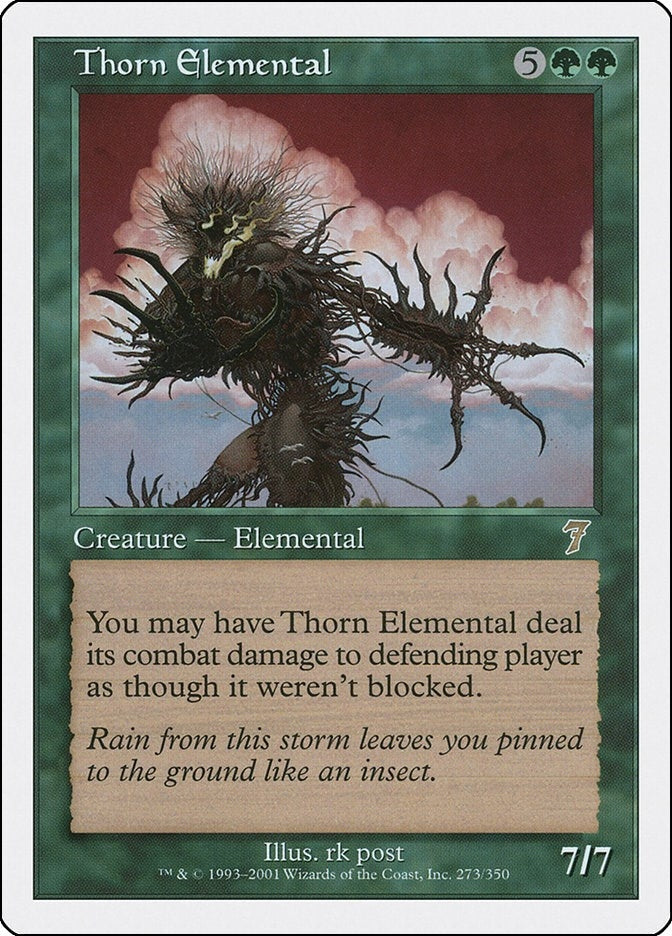 Image for Thorn Elemental (273) - Magic: The Gathering