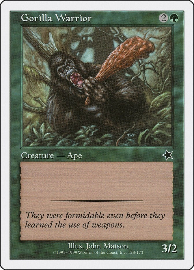 Image for Gorilla Warrior (128) - Magic: The Gathering