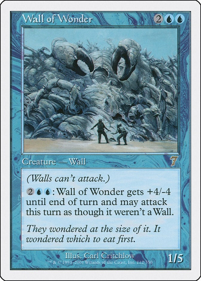 Image for Wall of Wonder (112) - Magic: The Gathering