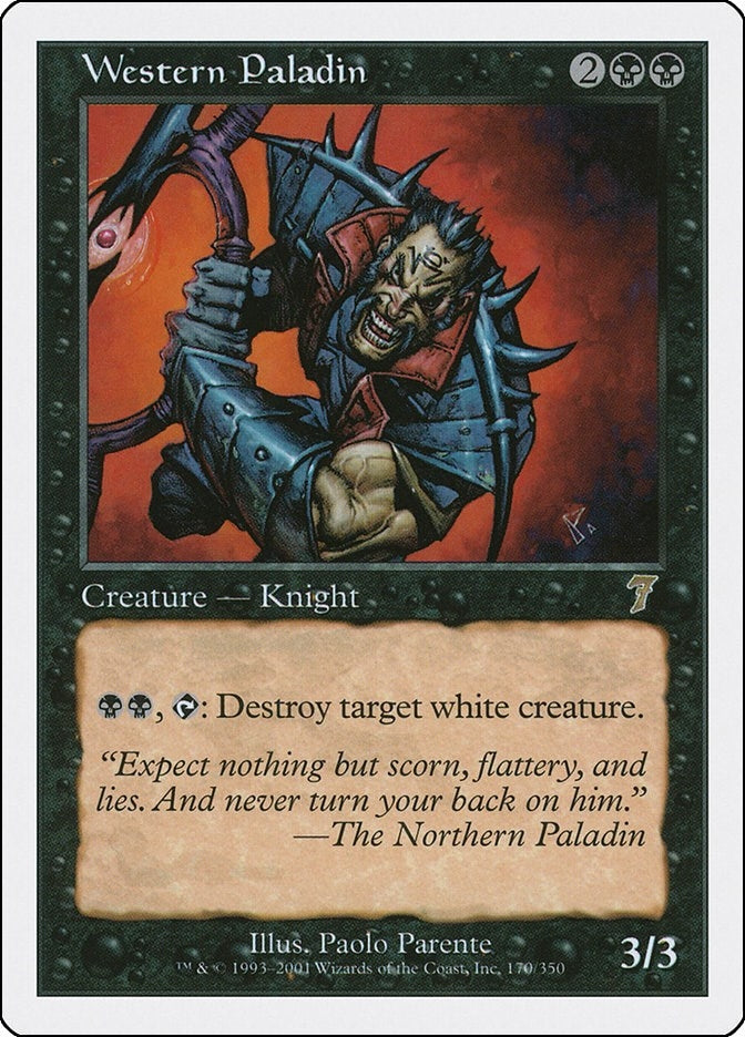 Image for Western Paladin (170) - Magic: The Gathering