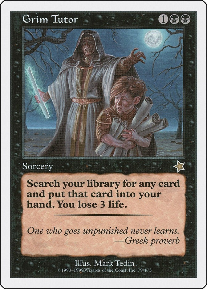 Image for Grim Tutor (79) - Magic: The Gathering