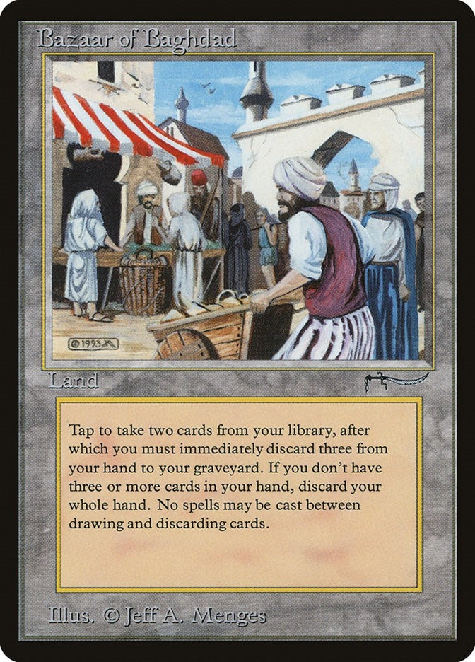 Image for Bazaar of Baghdad - Magic: The Gathering