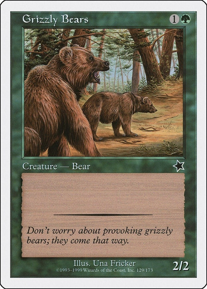 Image for Grizzly Bears (129) - Magic: The Gathering